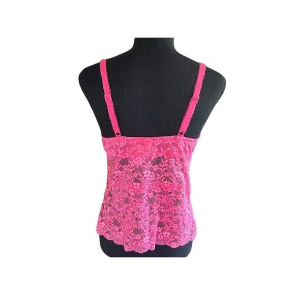 GAP Bundle – NWT – Pink Lace Cami & Green Striped Tank – Size L / 38C - Picture 6 of 8